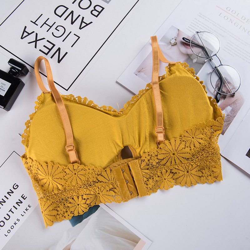 3D Sexy girl lace Lingerie Sea - Sheer Bra Lace ulasan dan harga