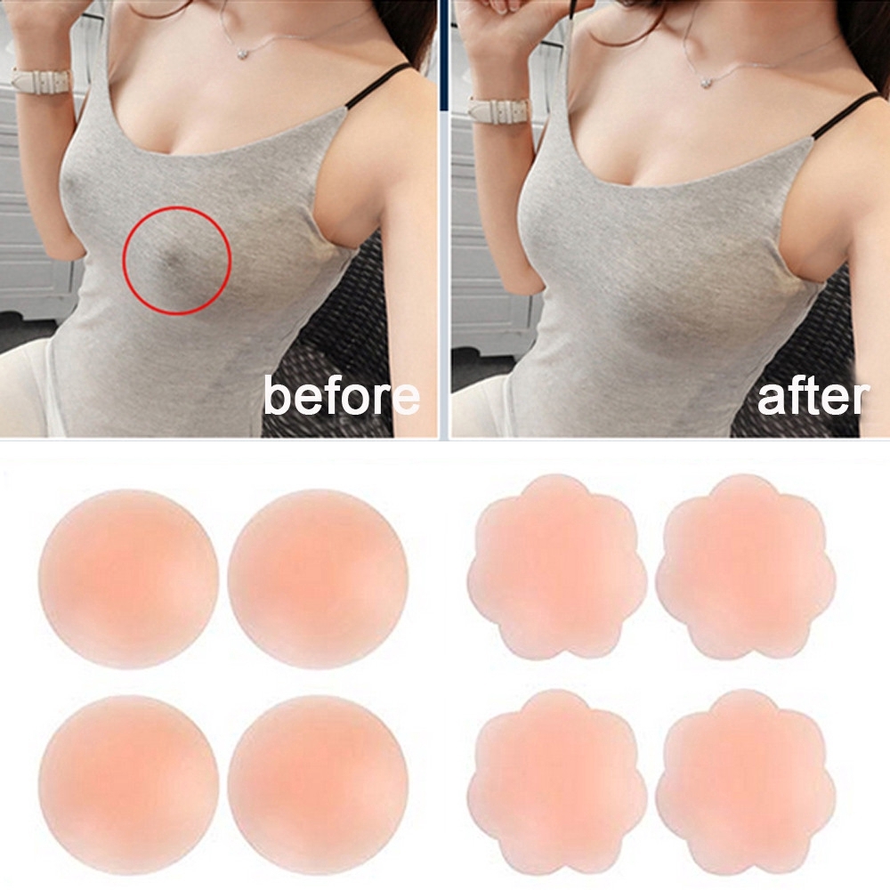 6/12PCS Invisible Self Adhesiv - Push Up Bra Silicone ulasan dan harga