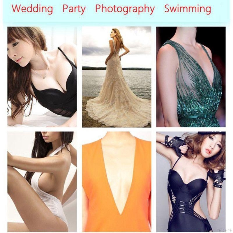 6/12PCS Invisible Self Adhesiv - Push Up Bra Silicone ulasan dan harga