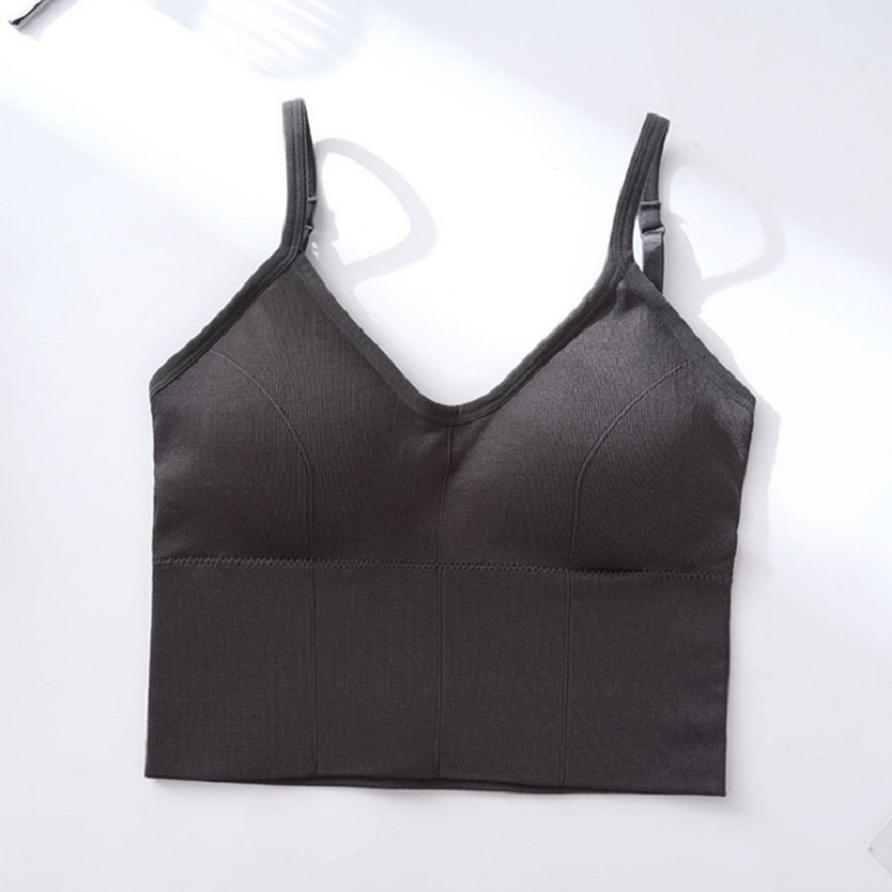 1Pcs Wireless No Wire Seamless - Sports Bra Racerback ulasan dan harga
