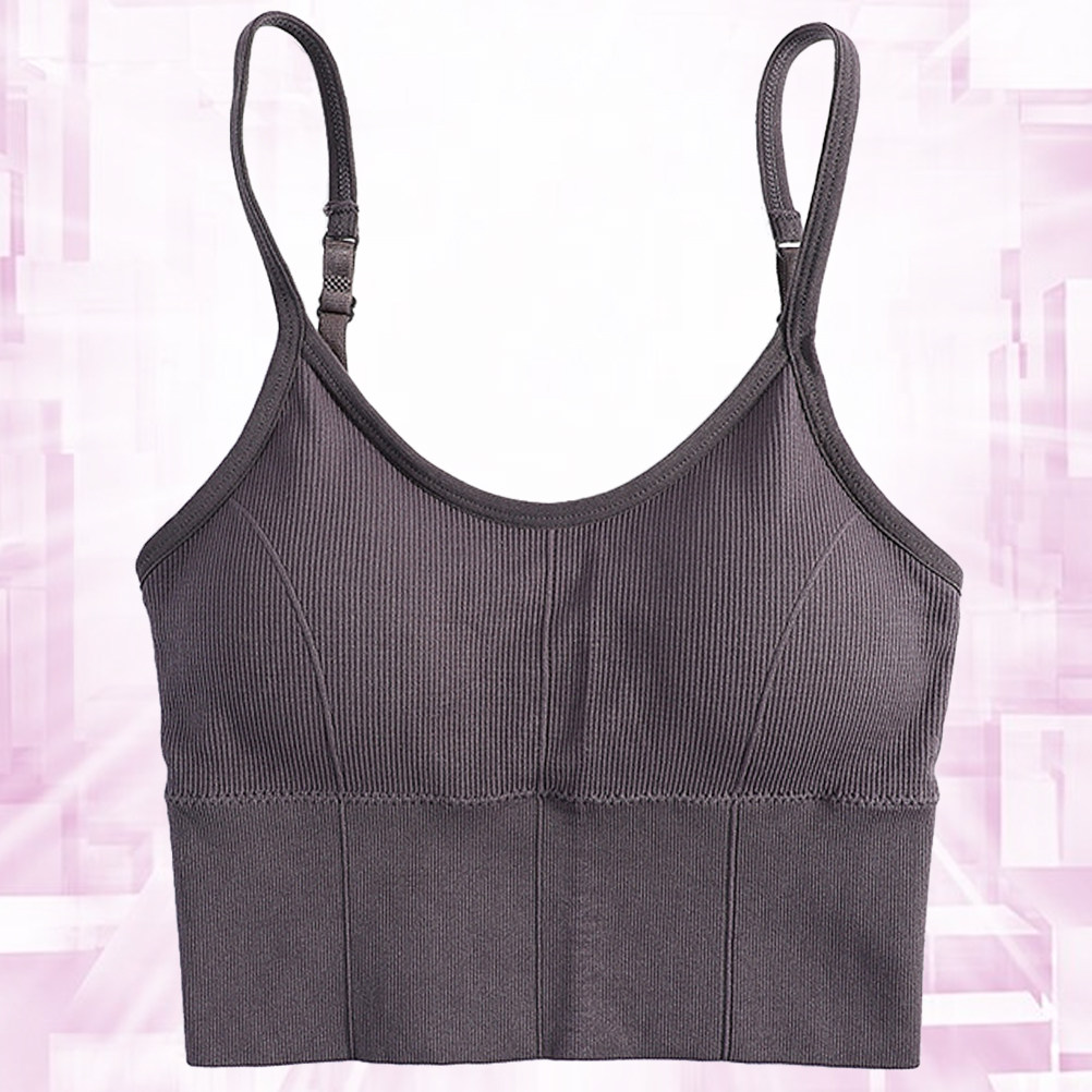 1Pcs Wireless No Wire Seamless - Sports Bra Racerback ulasan dan harga