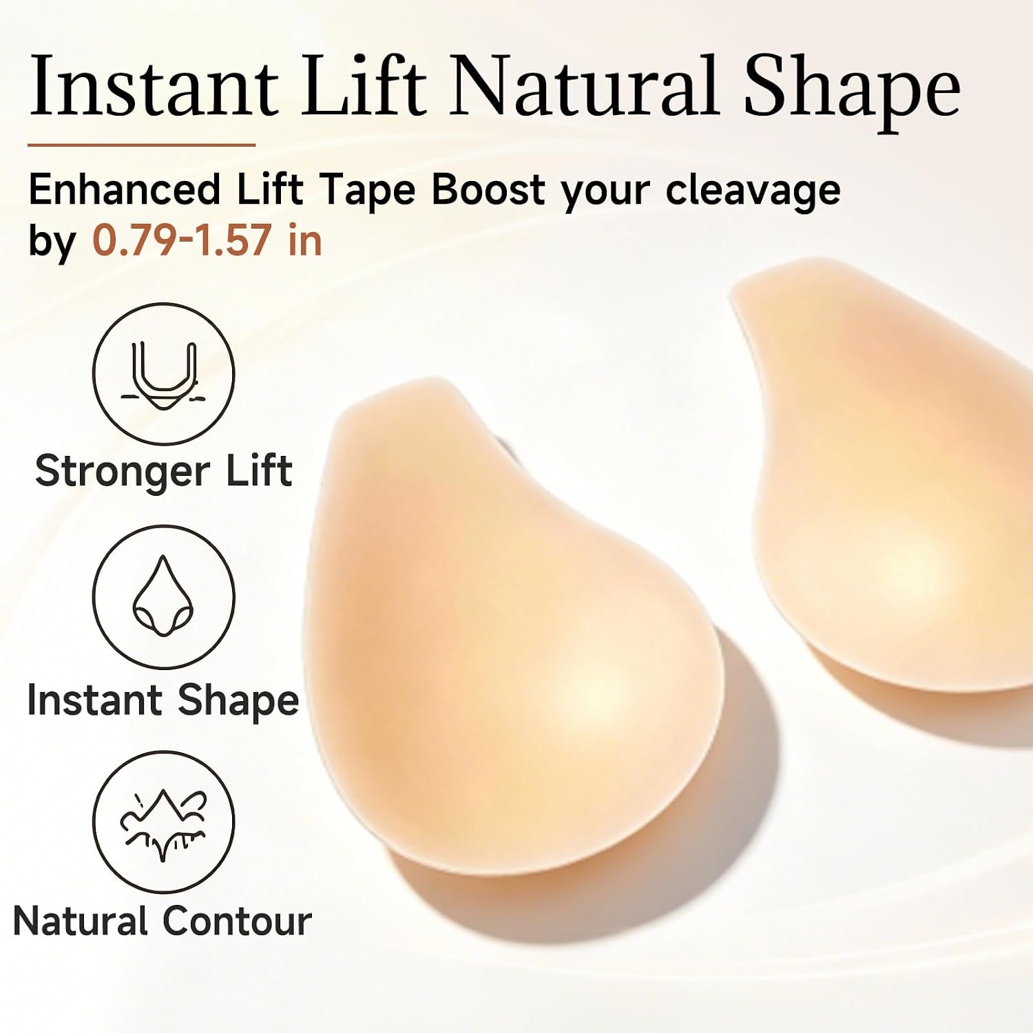 Silicone Nipple Covers Adhesiv - Push Up Bra Silicone ulasan dan harga
