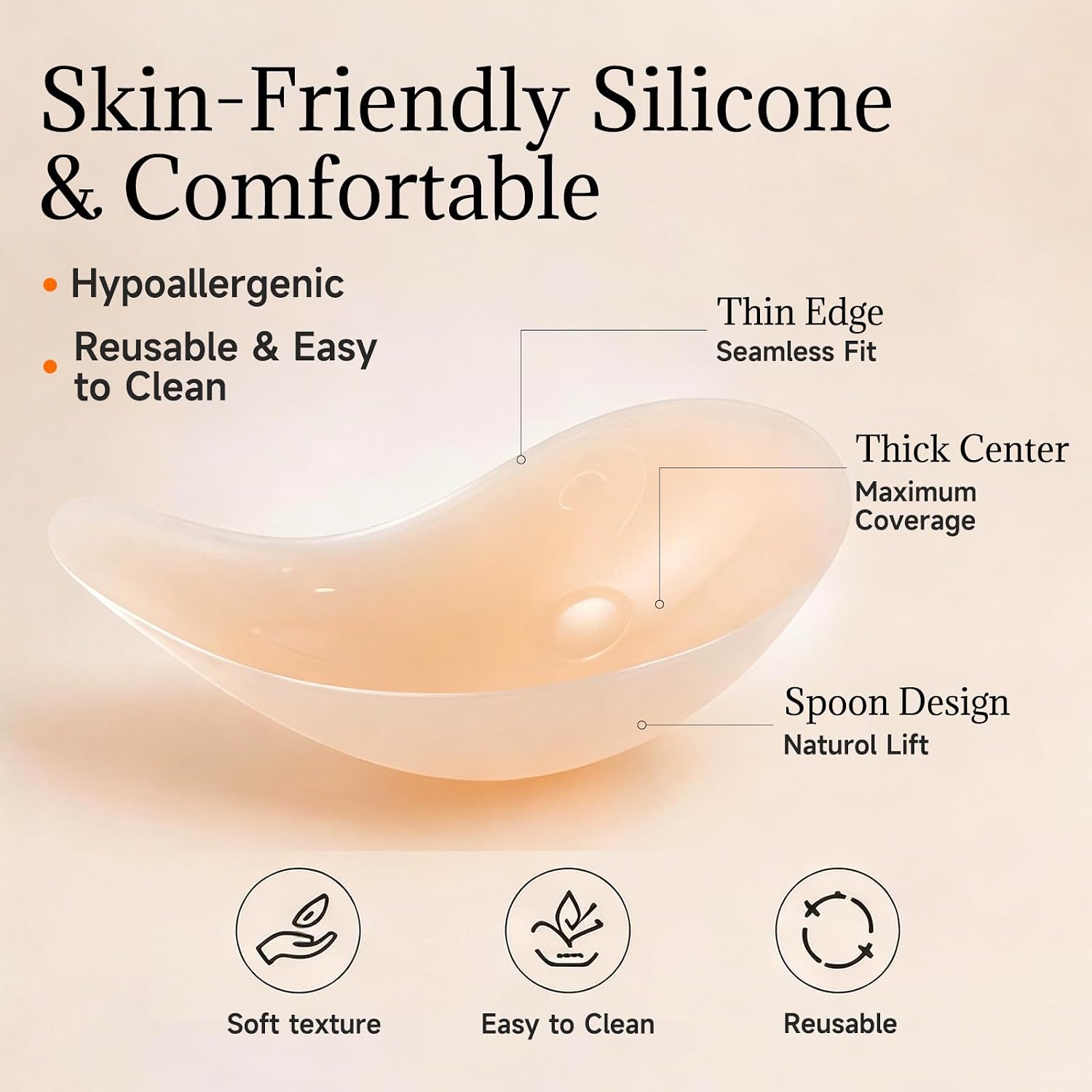 Silicone Nipple Covers Adhesiv - Push Up Bra Silicone ulasan dan harga